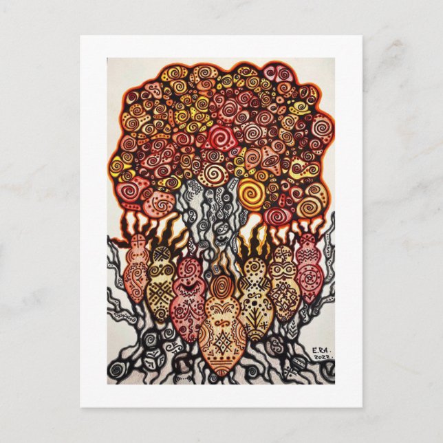 Cartão Postal De Festividades Cartão-postal Feriado (Frente)