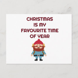 Cartão Postal De Festividades Cartão-postal festivo de férias