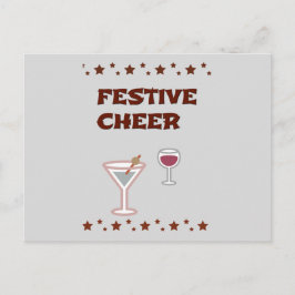 Cartão Postal De Festividades Cartão-postal festivo de férias