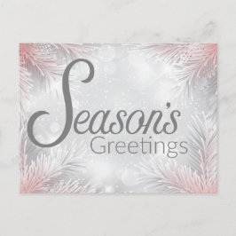 Cartão Postal De Festividades Cartão-postal festivo de férias