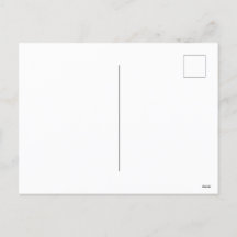 Cartão-postal Floral de vazio