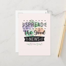 Cartão Postal De Festividades Cartão-postal Floral de vazio