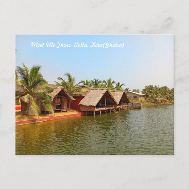 Cartão Postal De Festividades Cartão-postal Gana (Frente)