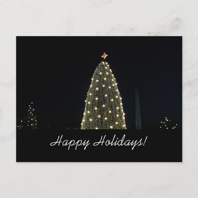 Cartão Postal De Festividades Cartão-postal Nacional de Árvore e Monumento a Was (Frente)