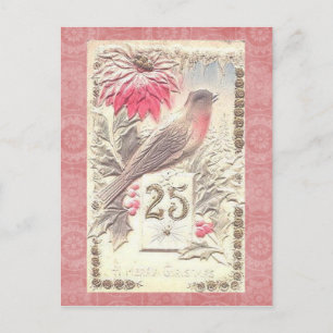 Cartão Postal De Festividades Cartão-postal Natais vintages