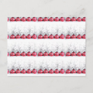 CARTÃO POSTAL DE FESTIVIDADES **CARTÃO POSTAL PARA NATAL** COM BOLHAS BONITO