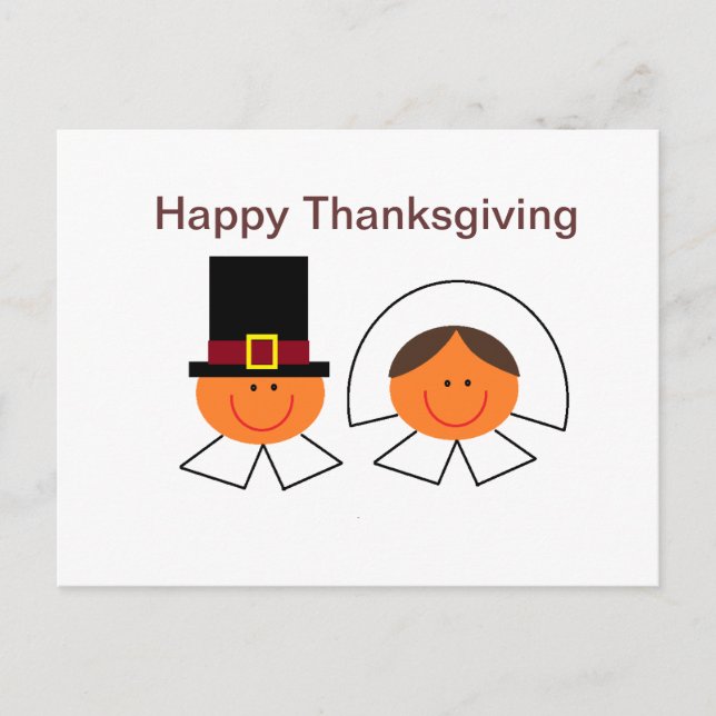 Cartão Postal De Festividades Cartão-postal "Peregrinos" (Frente)