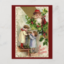 Cartão Postal De Festividades Cartão-postal Santa Claus