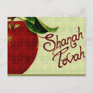 Cartão Postal De Festividades Cartão-postal Shanah Tovah