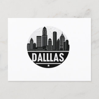 Cartão Postal De Festividades Cartão-postal Skyline do Texas