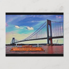 Cartão Postal De Festividades Cartão-postal Staten Island