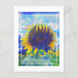 Cartão Postal De Festividades Cartão-postal Sunny Love 2024