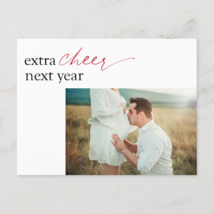 Cartão Postal De Festividades Cartão-postal Surpresa de Férias de Gravidez