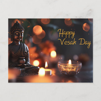 Cartão Postal De Festividades Cartão-postal Vesak Feliz