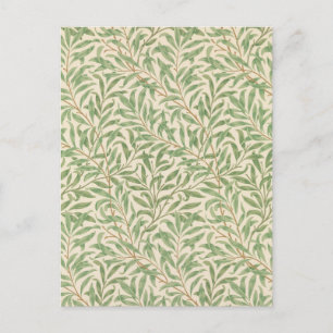 Cartão Postal De Festividades Cartão-postal Willow Bough (por William Morris)