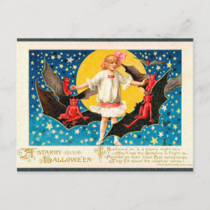 Cartão Postal De Festividades Cartaz de Natal de Spookeen Vintage