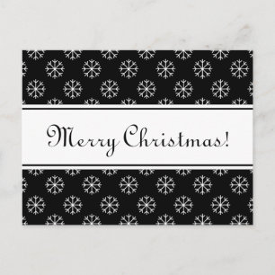 Cartão Postal De Festividades Cartaz Feliz de Natal com cartas elegantes