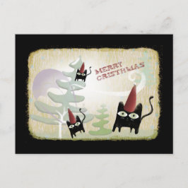 Cartão Postal De Festividades Cartaz-postal de dezembro frio