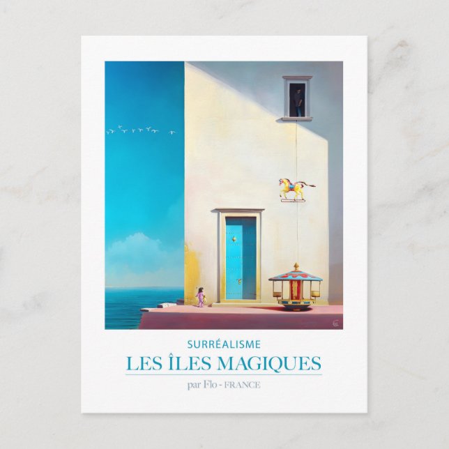 Cartão Postal De Festividades Carte postale Les îles magiques CP-DK835 (Frente)