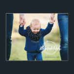 Cartão Postal De Festividades Cartões-postais de fotos de Fora de Neve Feliz Han<br><div class="desc">Os cartões postais de fotos de Feriado de Feriado de Fúria de Hanukkah, na moda e bonitinhos, são perfeitos para todos os seus amigos e família nesta temporada de festas. Personalize o texto com seu nome de família e o ano e troque a foto por uma foto de seus filhos,...</div>