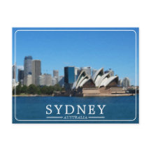 Casa da Ópera de Sydney Austrália Vintage