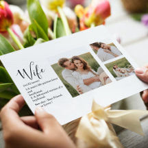 Casal Collage Foto e Esposa Romântica Adorável Pre