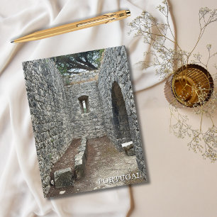 Cartão Postal De Festividades Castelo Histórico Portugal Fotografia Viagem