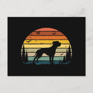 Cartão Postal De Festividades Catahoula Bulhdog Melhor Mãe Pai Cão