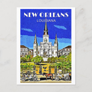 Cartão Postal De Festividades Catedral de santo Louis