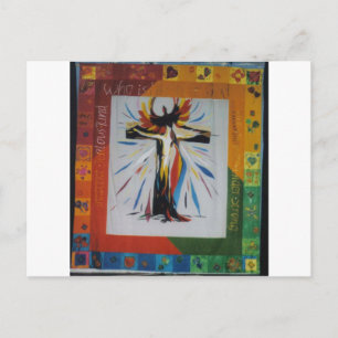 Cartão Postal De Festividades Celebração da Páscoa