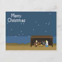 Cena de Natal de 8 Bits