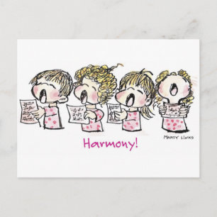 Cartão Postal De Festividades CH-003 Christmas Carol