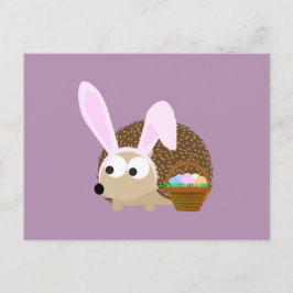 Cartão Postal De Festividades Chapéu Páscoa