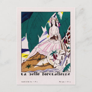 Cartão Postal De Festividades Charles Martin Fashion