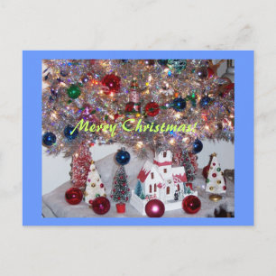 Cartão Postal De Festividades Christmas