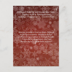 Cartão Postal De Festividades Christmas 03 (Postcard)