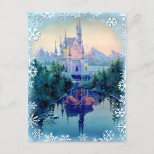 Cartão Postal De Festividades CHRISTMAS CASTLE por SHARON SHARPE