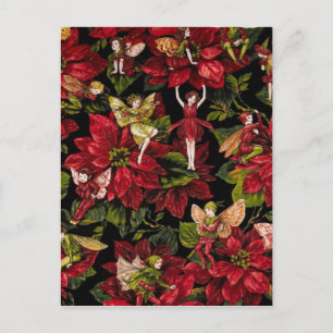 CARTÃO POSTAL DE FESTIVIDADES CHRISTMAS FAIRIRES