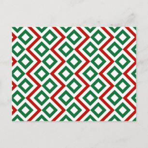 Cartão Postal De Festividades Christmas Meander