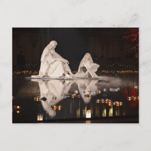 Cartão Postal De Festividades Christmas Nativity