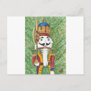 Cartão Postal De Festividades Christmas Nutcracker