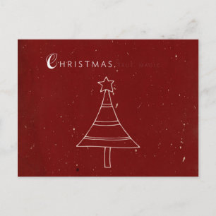 Cartão Postal De Festividades christmas post card