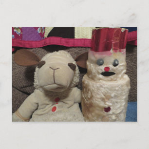 Cartão Postal De Festividades Chums de Natal