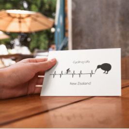 Cartão Postal De Festividades Ciclismo, personalizável na Nova Zelândia