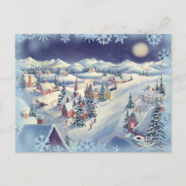 CARTÃO POSTAL DE FESTIVIDADES CIDADE DE NATAL DE SHARON SHARPE