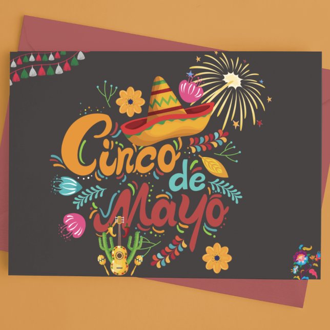 Cartão Postal De Festividades Cinco De Mayo (Criador carregado)
