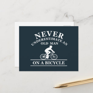 Cartão Postal De Festividades citação de ciclismo engraçada