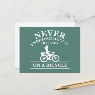 Cartão Postal De Festividades citação de ciclismo engraçada