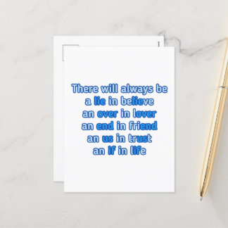 Cartão Postal De Festividades citações sobre amor, vida e amizade