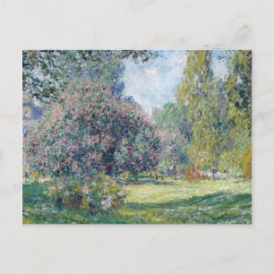 Cartão Postal De Festividades Claude Monet - Parc Monceau, Paris